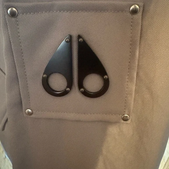 Moose Knuckles Gray Bomber Jacket